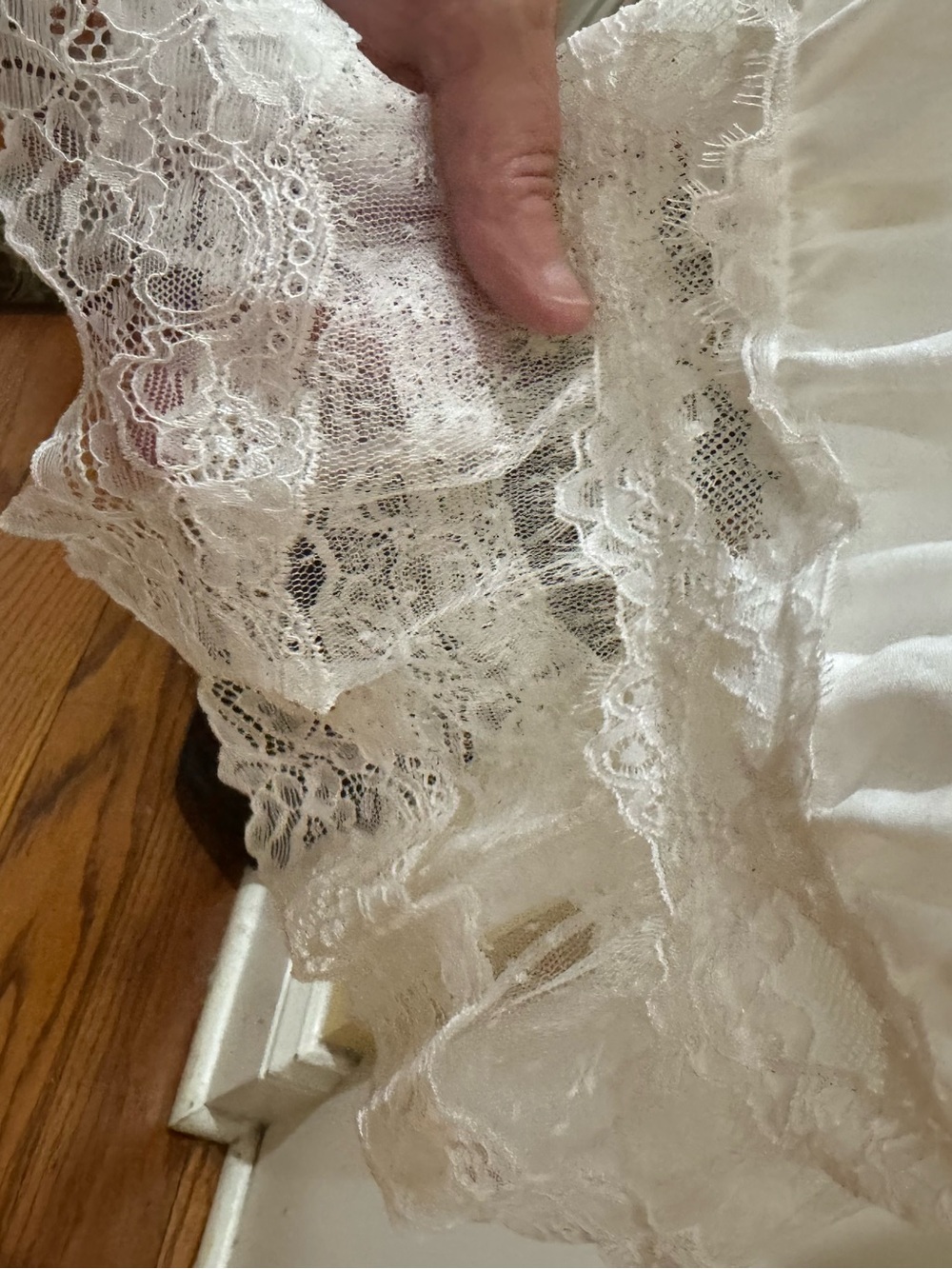 White Lace Trim Bloomers - Picture 7 of 7